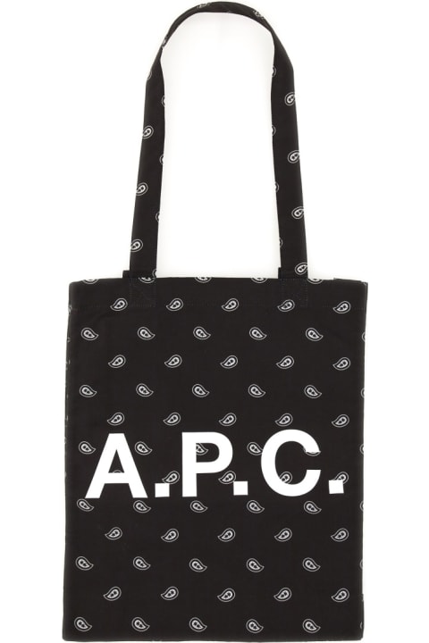 メンズ A.P.C.のトートバッグ A.P.C. "lou" Tote Bag