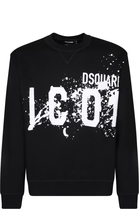 Dsquared2 Fleeces & Tracksuits for Men Dsquared2 Logo Printed Crewneck Sweatshirt