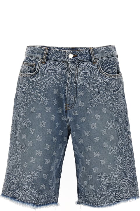 AMIRI Pants for Men AMIRI 'bandana' Bermuda Shorts
