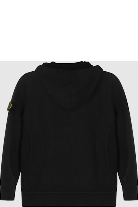 Stone Island for Women Stone Island Black Cotton Sweatshirt