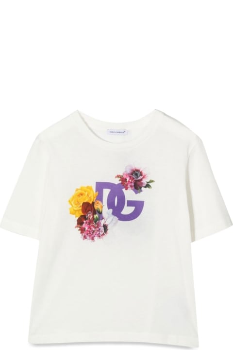 Dolce & Gabbana T-Shirts & Polo Shirts for Girls Dolce & Gabbana Prato T-shirt