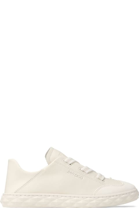 Jimmy Choo Diamond Light Leather Sneakers