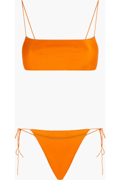 The C Tangerine Bikini Set