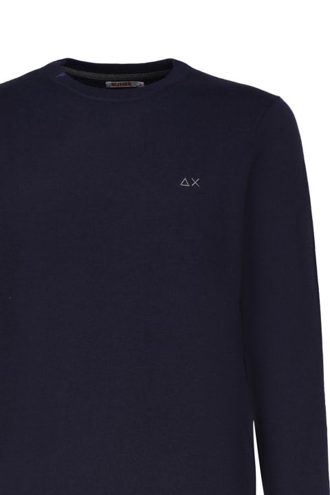 Sweaters for Men Sun 68 Sweater With Logo
