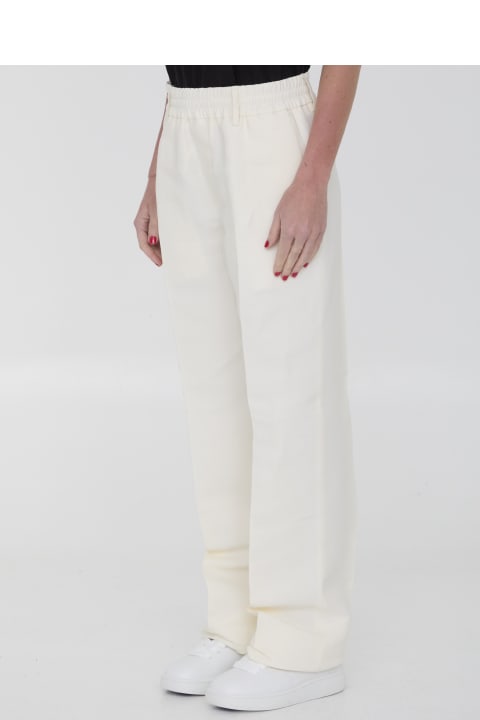 Clothing Sale for Women Burberry Canvas Pants