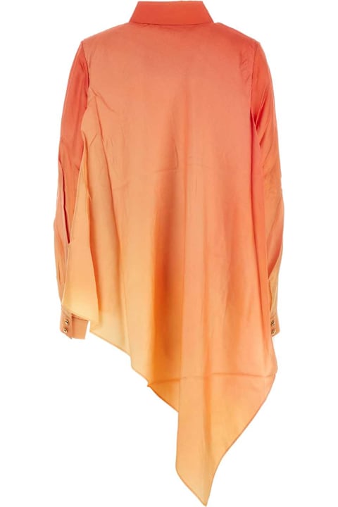 أدوات منزلية Zimmermann Two-tone Silk Tranquillity Shirt