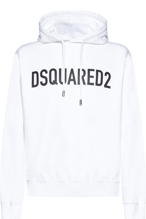 Dsquared2 Fleeces & Tracksuits for Men Dsquared2 Logo Cotton Hoodie