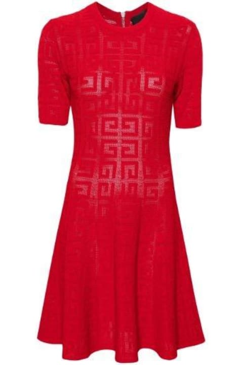 Givenchy Dresses for Women Givenchy 4g Jacquard Flared Mini Dress