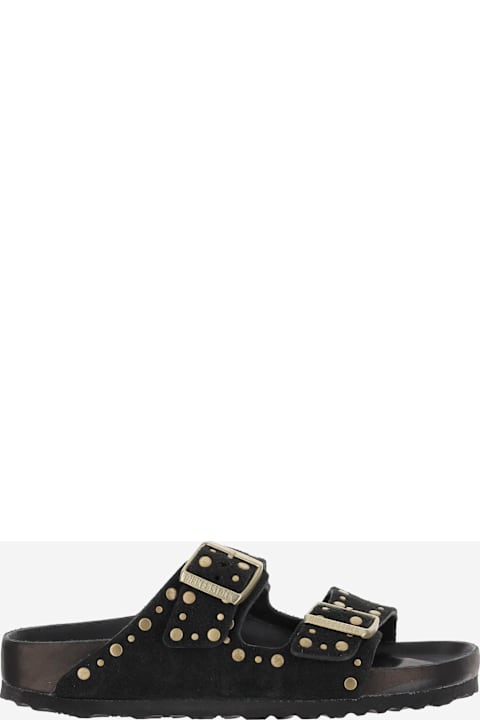 Birkenstock Sandals Arizona Rivet In Suede