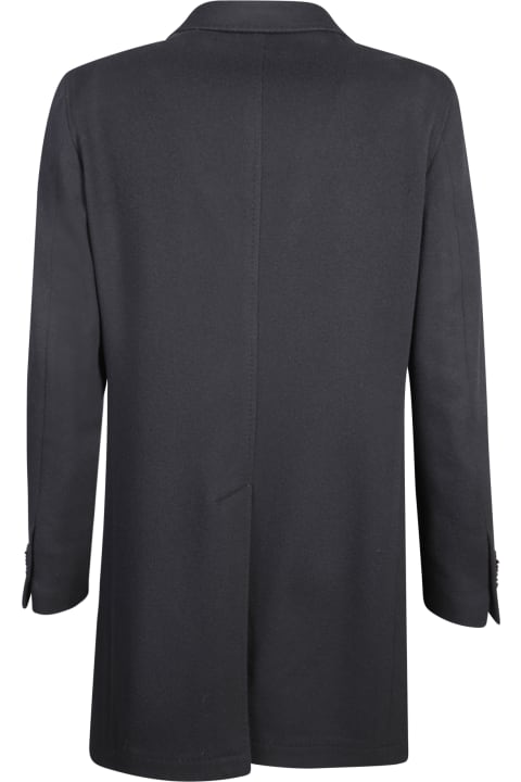 Tagliatore for Men Tagliatore Single-breasted Black Coat