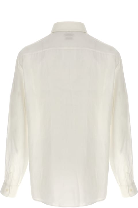 Brunello Cucinelli Shirts for Men Brunello Cucinelli Long-sleeved Buttoned-up Shirt