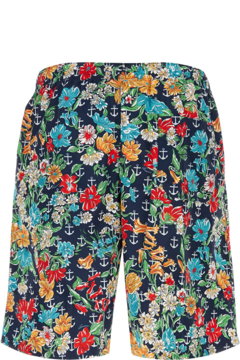 Swimwear for Men Gucci Printed Polyester Swimming Shorts