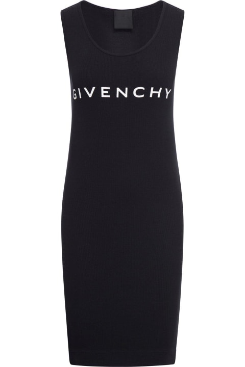 Fashion for Women Givenchy Givenchy Logo Printed Tank Dress