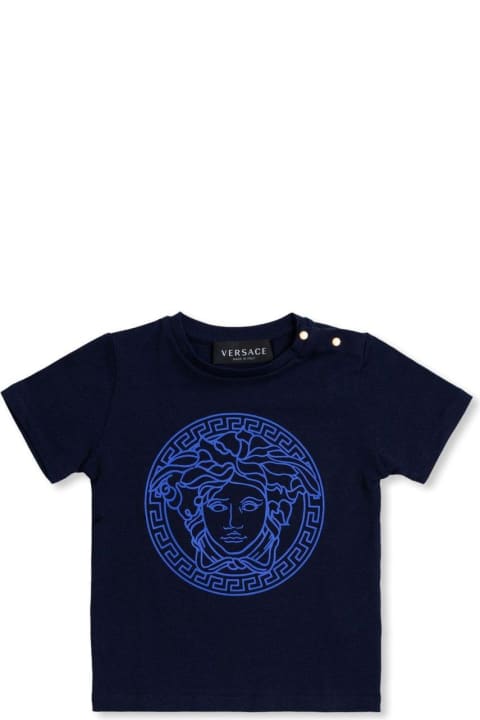 Medusa Printed Crewneck T-shirt