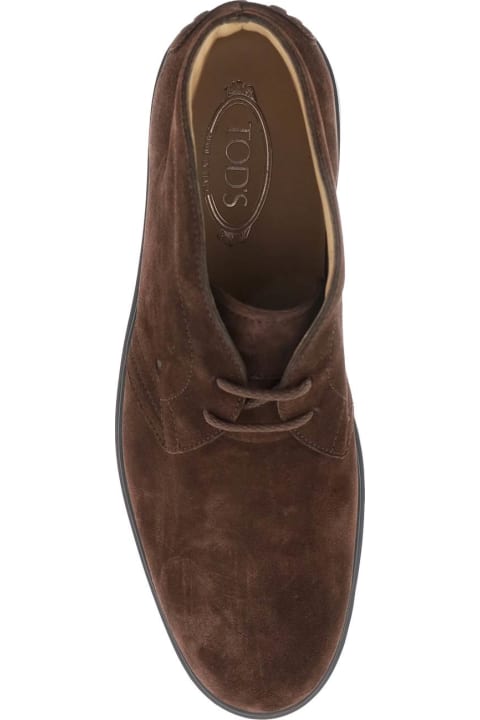 Tod's for Men Tod's Suede Leather Ankle Boots