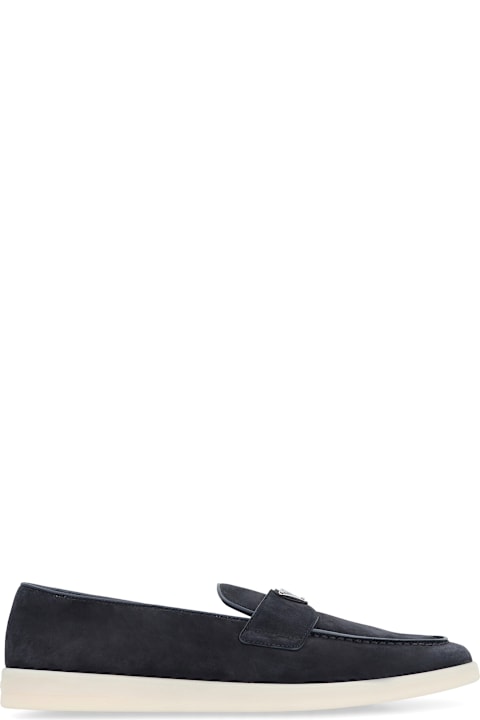 Sale for Men Prada Suede Loafers