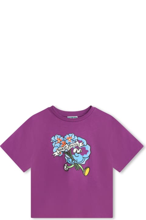 Kenzo Kids Kids Kenzo Kids T-shirt Con Stampa