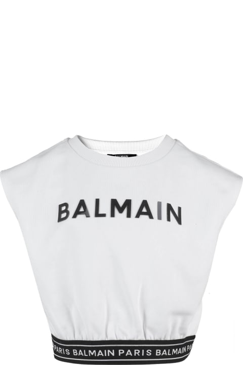Balmain Sweaters & Sweatshirts for Girls Balmain Corta