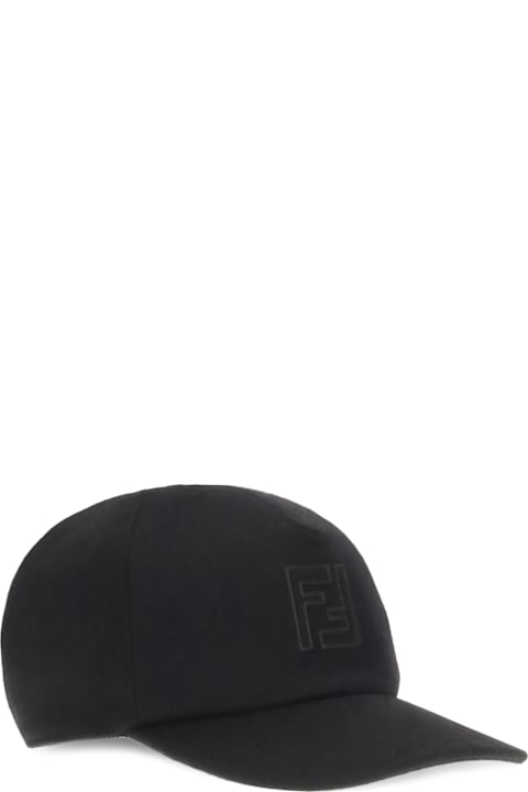 أدوات منزلية Fendi Wool Baseball Hat