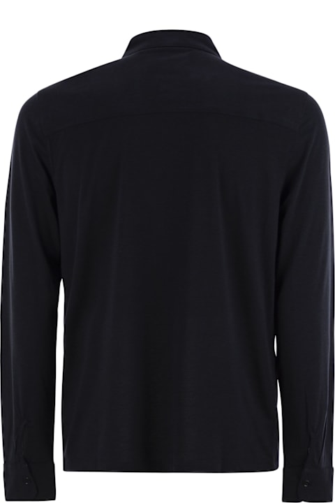 Majestic Filatures for Women Majestic Filatures Long-sleeved Lyocell And Cotton Shirt
