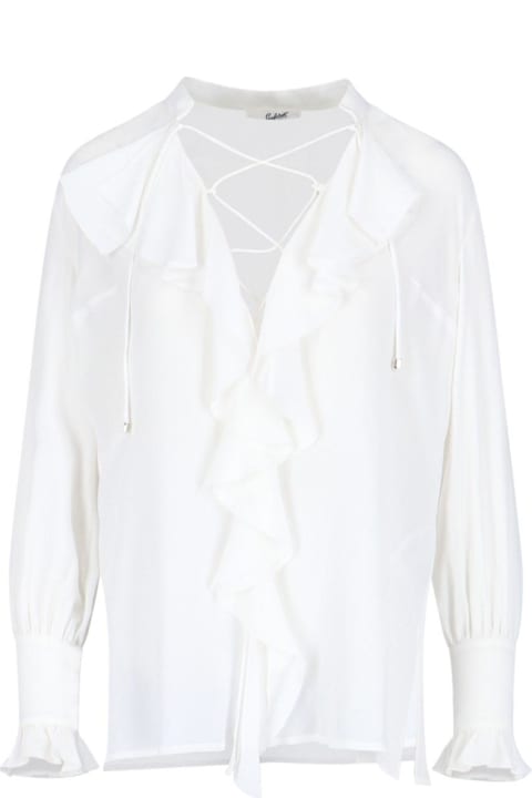 Homeware The Seafarer Shirt With Ruffles