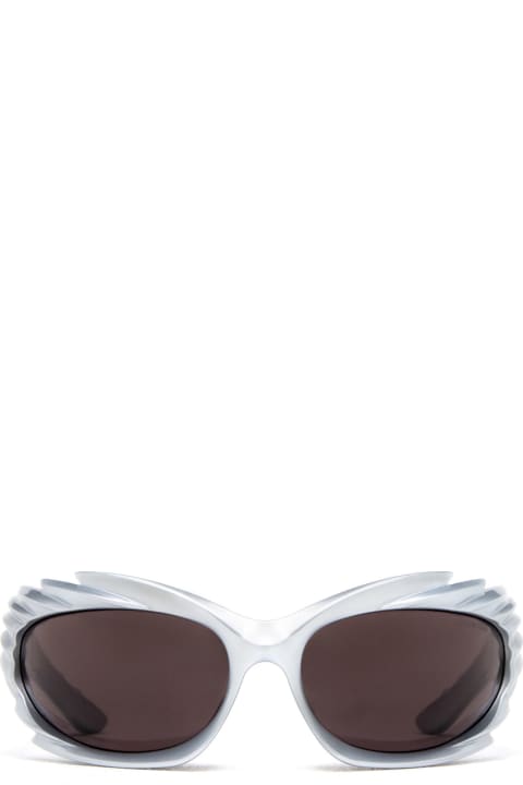 Balenciaga Eyewear Eyewear for Men Balenciaga Eyewear Bb0255s Silver Sunglasses