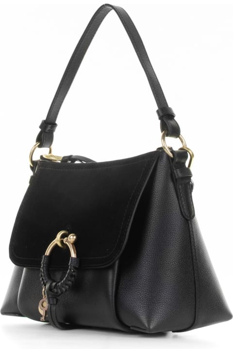 Fashion for Women See by Chloé Joan Shoulder Bag In Leather And Suede