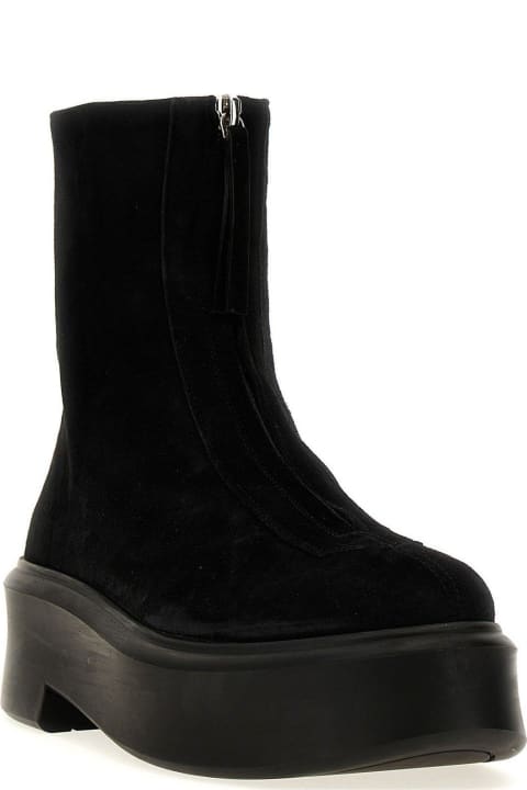 Boots for Women The Row Front-zipped Ankle Boots