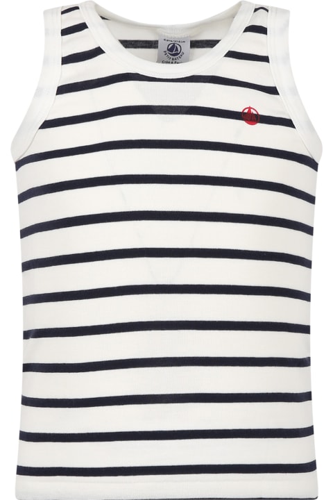 ガールズ Petit Bateauのコート＆ジャケット Petit Bateau Multicolor Set For Boy With Logo