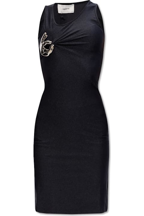 Coperni Jewelry for Women Coperni Coperni Mini Dress With Brooch