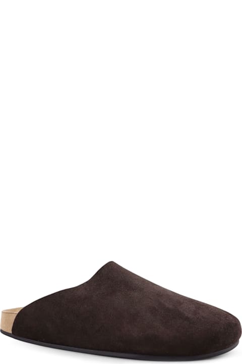 The Row Hudson Two Suede Sandals
