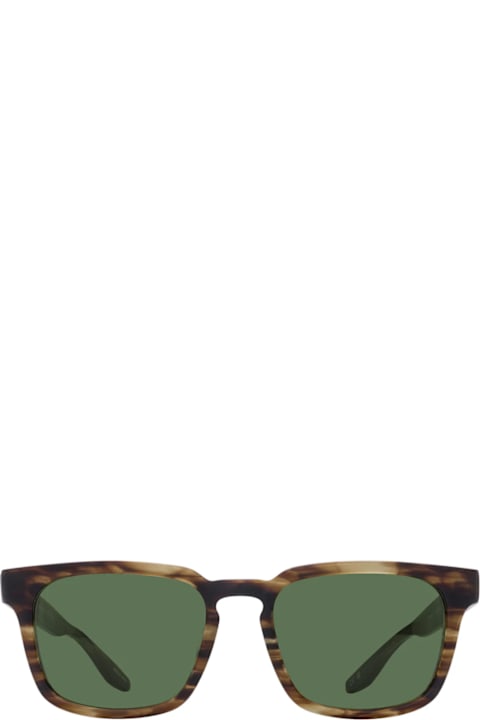 Barton Perreira لـ Kids Barton Perreira Barton Perreira Bp40008i Hamilton Mco/vgn Matte Cognac Sunglasses