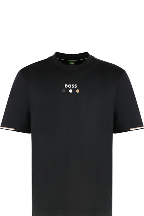 Hugo Boss for Men Hugo Boss Cotton Crew-neck T-shirt