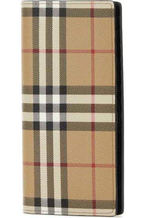 Accessories Sale for Men Burberry Printed Canvas Wallet