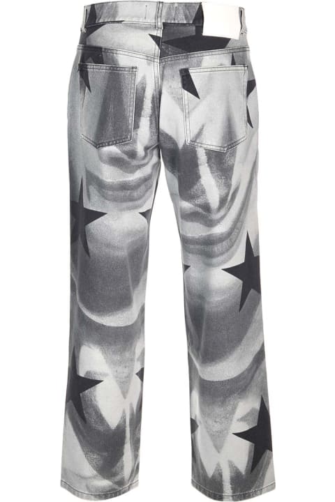"kiss" Printed Jeans