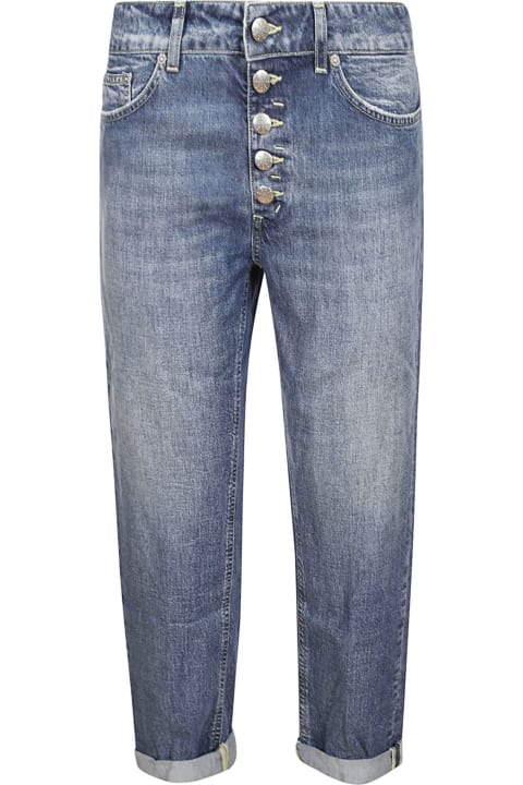 Jeans for Women Dondup Buttoned Cropped Jeans
