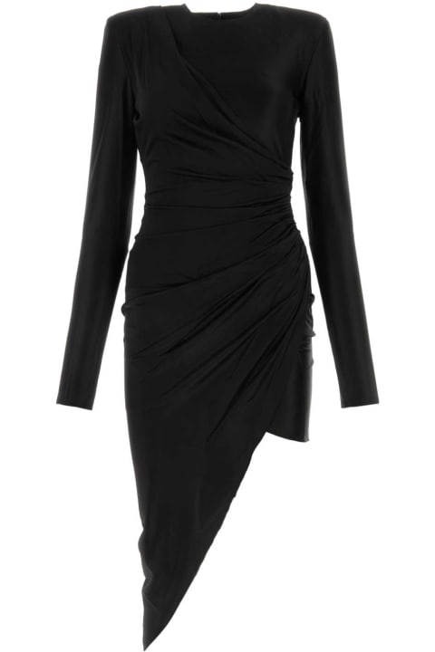 Alexandre Vauthier for Women Alexandre Vauthier Black Stretch Viscose Dress