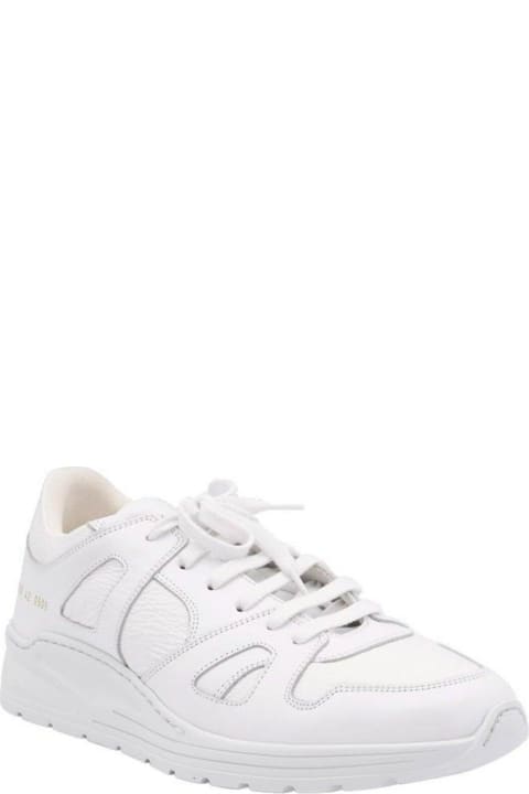 Round Toe Lace-up Sneakers
