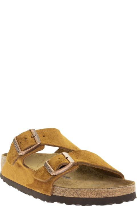 Other Shoes for Men Birkenstock Arizona - Suede Leather Slipper