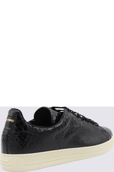 Tom Ford for Men Tom Ford Black Leather Sneakers