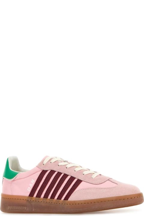Homeware Dsquared2 Pink Nylon Boxer Sneakers