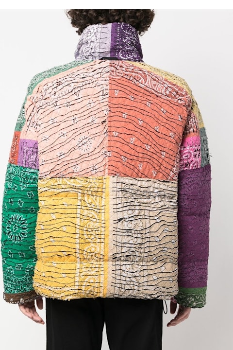 Children of the Discordance for Women Children of the Discordance Bandana Print Down Jacket