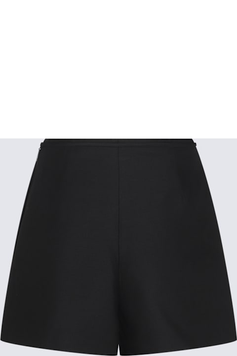 آخر صيحات الموضة من السيدات Valentino Black Shorts