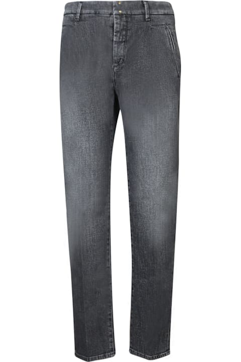 Incotex Clothing for Men Incotex Dark Grey Sartorial Denim Jeans