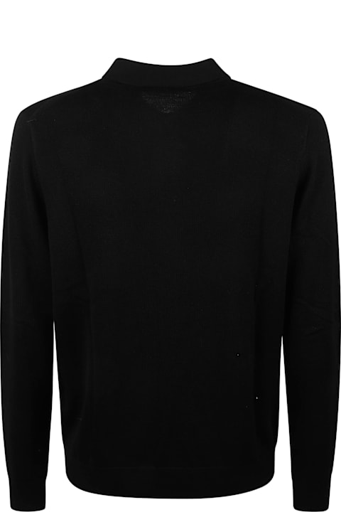 Michael Kors for Men Michael Kors Logo Long-sleeved Polo Shirt