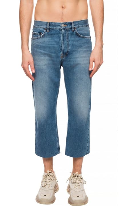 Jeans for Men Balenciaga Cropped Cigarette Jeans