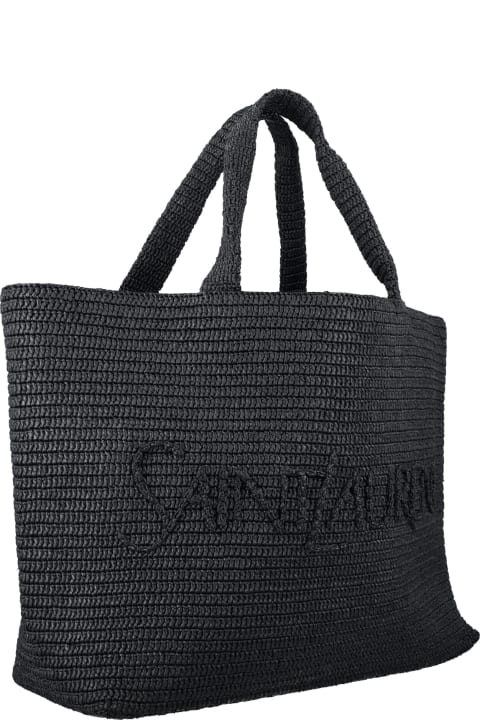Saint Laurent Bags for Men Saint Laurent Tote Bag In Rafia
