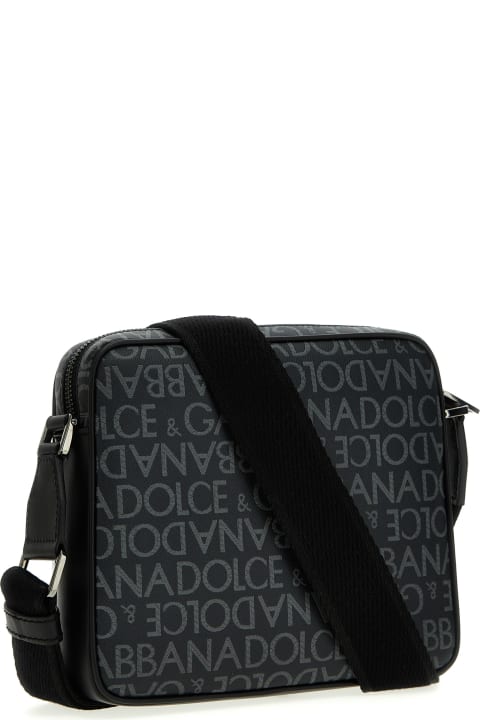 Dolce & Gabbana Shoulder Bags for Men Dolce & Gabbana Logo Crossbody Bag