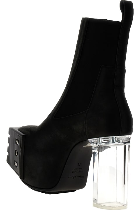 'grilled Platforms 45' Ankle Boots