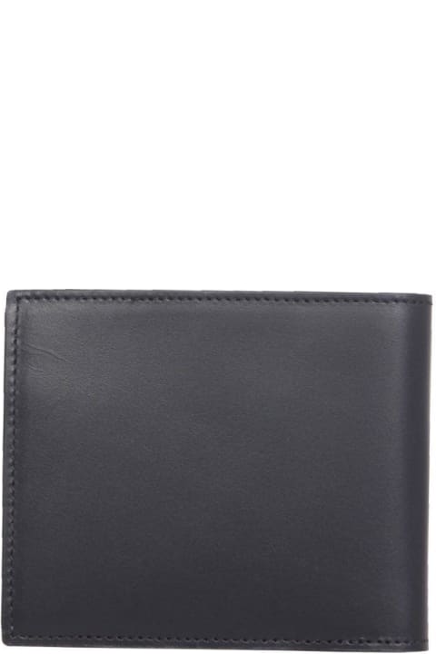 Fashion for Men PS by Paul Smith Logo Plaque Bifold Wallet